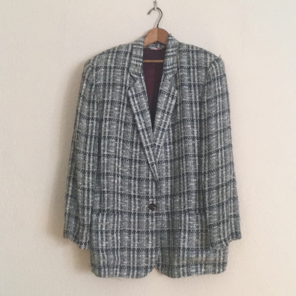 VINTAGE Woven Blazer